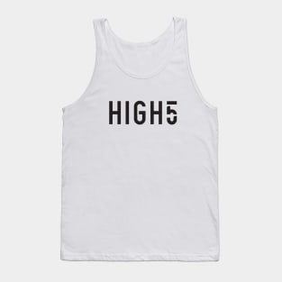 High5 logotype - noir Tank Top